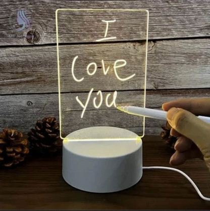 Bright Note-Işıklı LED Oda Dekoru