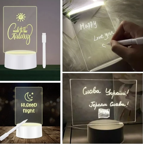 Bright Note-Işıklı LED Oda Dekoru