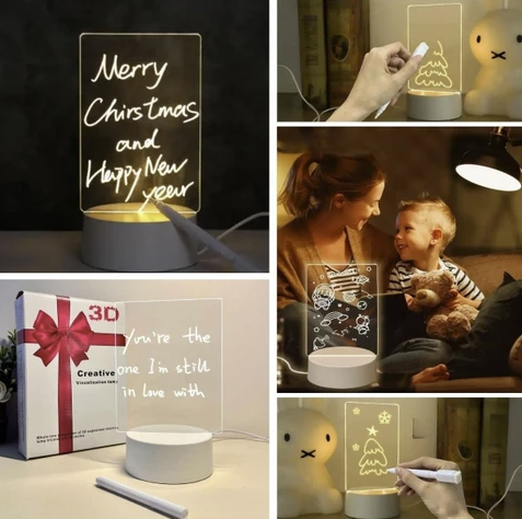 Bright Note-Işıklı LED Oda Dekoru